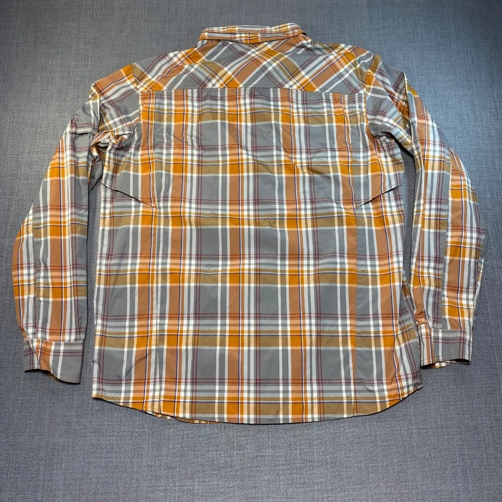 Columbia (Lot of 2) Omni-Shade Plaid Hiking Shirt Mens XL Long Sleeve Button Up